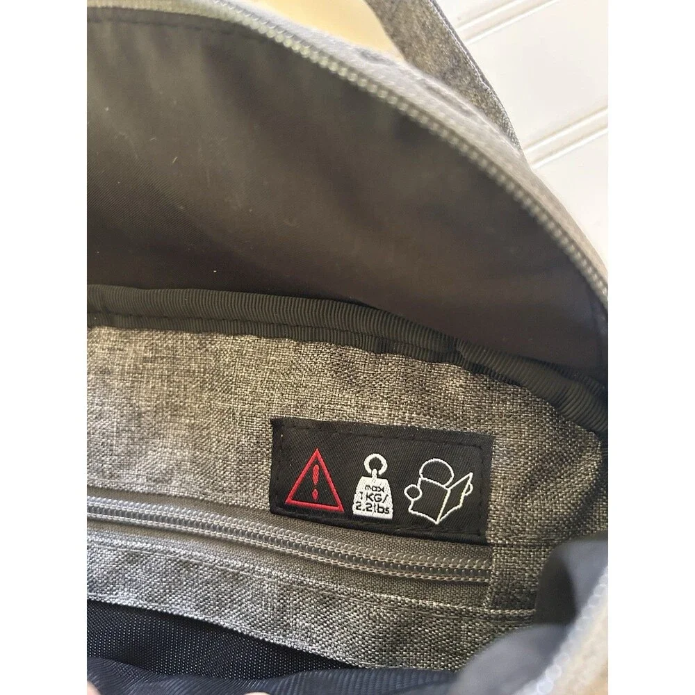 Bugaboo Organizer Stroller Bag Moon Grey Compact Multipocket Universal Fit